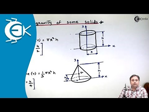 Centre of Gravity of Solid Bodies - Centroid and Centre of Gravity - Engineering Mechanics