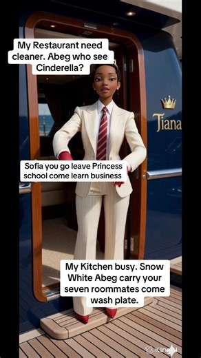 Na who work go eat. Sofia you go leave Princess school come learn business #fyp #viral #royalty #disneyprincess #animation @sofia D stepper @🌺cinderella🌺 @Snowwhite_with_steeze 🤍🙂‍↔️