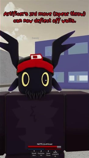 jjs new update on the Artificer's moveset #roblox #roblox #rainworld #rainworlddownpour #jjs