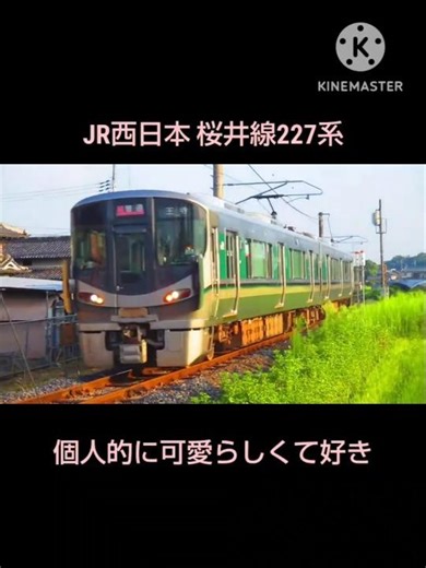 桜井線の227系だよ