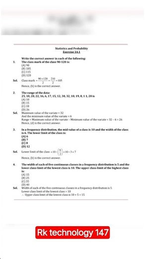 Class 9th subject math's ex 14.1 exmapular #ncert #exam #education #maths #exampur