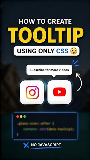 How to Create CSS Tooltip in Seconds #coding #css