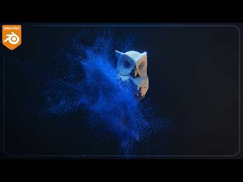 Particles Disintegration in Blender | Particles FXs