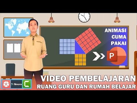 Cara membuat Video Pembelajaran Seperti Ruang Guru dan Rumah Belajar