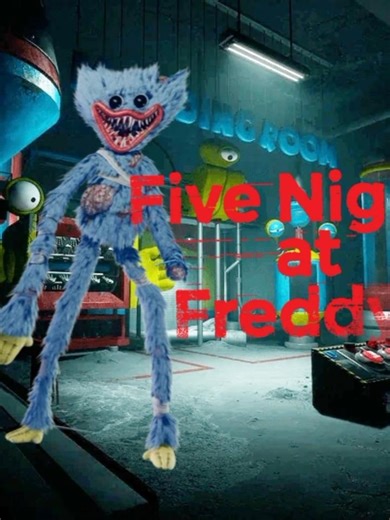 Huggy Wuggy vs FNAF #shorts #poppyplaytimechapter #huggywuggy #fnaf