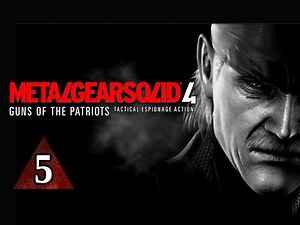 Metal Gear Solid 4 Walkthrough - Part 5 Rat Patrol Let's Play MGS4 Gameplay Commentary