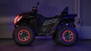 With 97hp, AT10W is a muscular beast! Not only powerful, it has the grip and traction to back it up thanks to it's huge 30 inch tires and extended track width. This all adds up to an incredibly fast, yet stable ride on any terrain! Hit a crazy top speed of 125kph and reach 100kph in just 8 seconds. AT10W is adventure, redefined powersports.segway.com | Segway Powersports