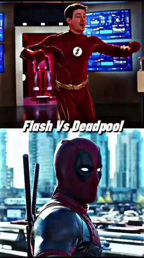 Deadpool vs The Flash: Epic Battle of Superheroes