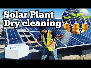 SOLAR PV Dry Cleaning Solution