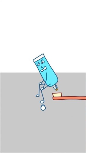 poop toothpaste meme animation 💩#funny#meme