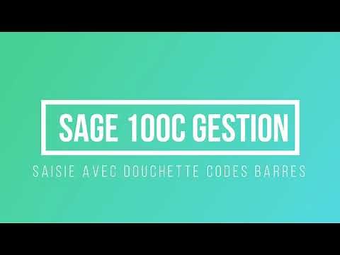 Utilisation d'une douchette codes barres ZEBRA sur SAGE 100C GESTION COMMERCIALE et SCD