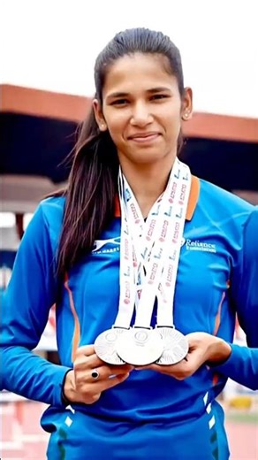 😲Hurdle Queen of India 👑 |Jyothi Rajeev breaking limits#shorts#sports #comeback#trackandfield