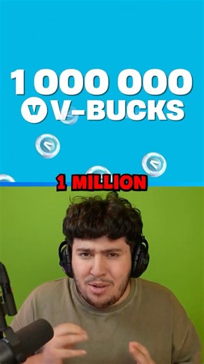 I'm going to buy 1 million V-Bucks...
