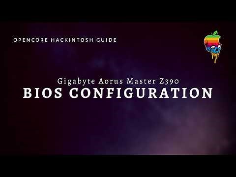How to configure your Gigabyte Aorus Master Z390 BIOS for Hackintosh