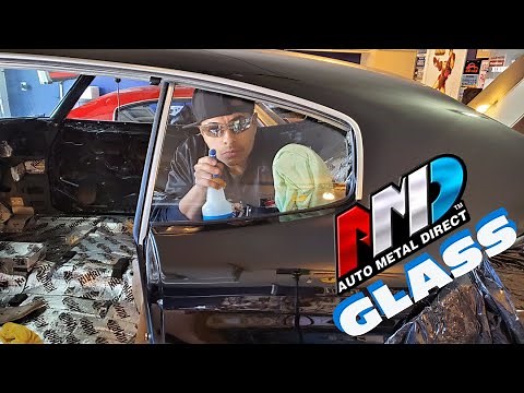 68-72 CHEVELLE REPLACING REAR QUATER GLASS AND MOLDING (PART 2)