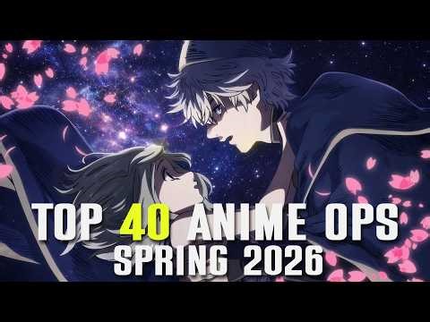 My Top 40 Anime Openings of Spring 2026 (v3)