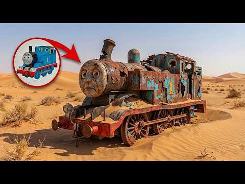 FULL Restoration of Abandoned Thomas the Tank Engine – Buried in the Desert for 70 Years!