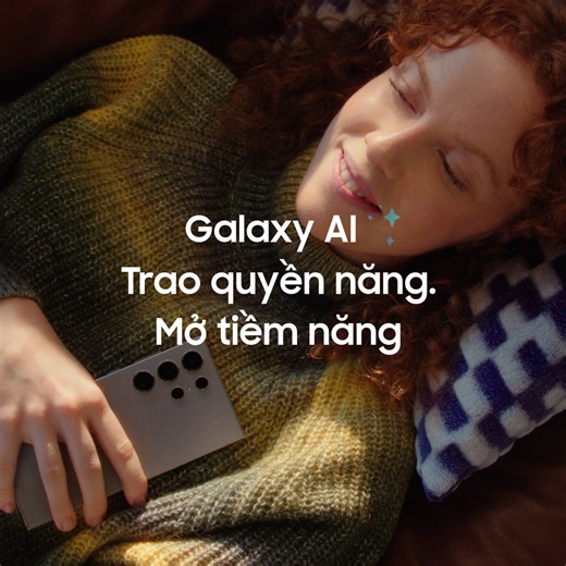 9.9K reactions · 19 shares | Nắm trong tay quyền năng Galaxy AI đồng nghĩa với việc mở ra một kỷ nguyên hoàn toàn mới về khả năng sáng tạo, kết nối và giải trí. Sự đột phá tiếp theo không chỉ là những gì Samsung Galaxy đang làm, mà chính là điều tuyệt vời mà bạn sắp tạo ra. Đặt trước ngay: https://bit.ly/GalaxyS24-Ultra-18Jan #QuyenNangGalaxyAI #GalaxyAI #GalaxyS24 Series | Samsung | Facebook