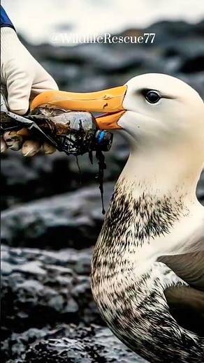 Albatross Rescue & Rehabilitation: Expert Wildlife Care Returns Majestic Seabird to Ocean
