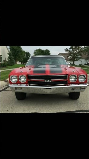 1970 Chevy Chevelle SS 454 | The Muscle Car That Defined an Era #classiccars #car