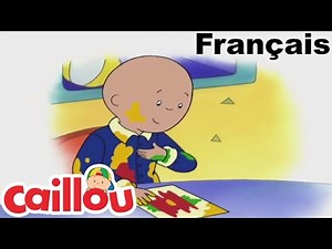 Caillou en FRANÇAIS: Une Journée À L’École | conte pour enfant | Caillou en Français