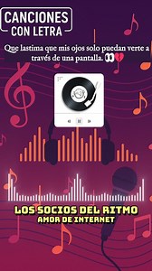 Los Socios Del Ritmo - Amor De Internet (video con letra) | 💻 Letra para amar en la era digital con ritmo y pasión. ¿A quién le dedicarías esta versión completa? Etiquétal@. #LosSociosDelRitmo #CumbiaSonidera #MusicaGrupera #CancionCompleta #MusicaConLetra #RomanceMexa #NoventerosMX #RecuerdosMusicales #MexasUSA #LatinosUSA #LatinosEnUSA #ComunidadLatina #BarrioLatino #NostalgiaLatina #HispanosEnUSA #LatinoVibes #FBVideoCompleto | Canciones con Letra