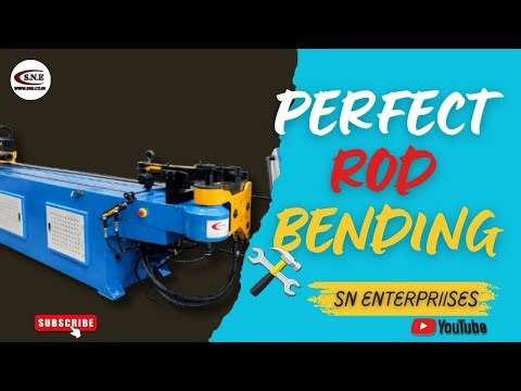 Best Rod Bending Machine for MS Components | Fast & Accurate Bending Work