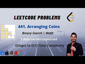 Arranging Coins | Leetcode 441 | GFG | DSA | Binary Search | Math |Easy explanation from basics
