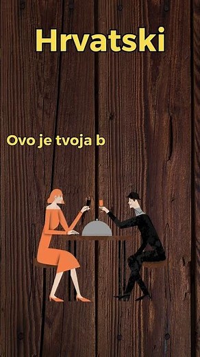 This is your dining room. The 5-minute-a-day way to learn Croatian! #learn #croatian #diningroom