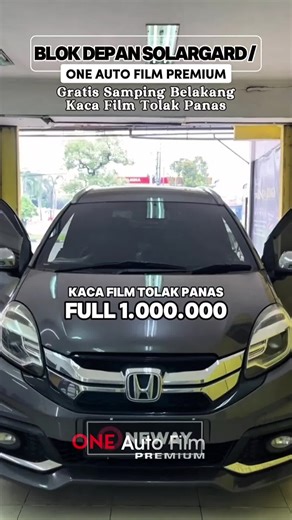 Promo Kaca Film Resmi SolarGard dan One Auto Film