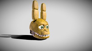 Custom/stylized SpringBonnie WIP - 3D model by Skinny (@SkinnyDoesModels)