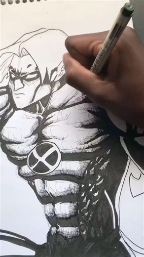 Drawing NIGHTCRAWLER (WATX) For The First TIme | Wolverine And The X-men #infinityzart #nightcrawler