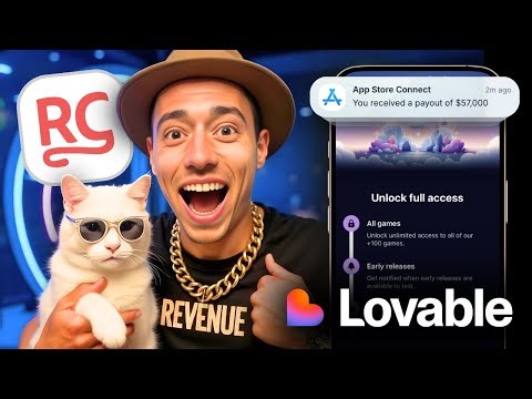 Mobile App Paywalls in 10 Minutes (Lovable + RevenueCat Tutorial)