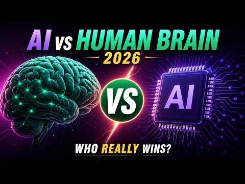 Artificial Intelligence vs. Human Brain: The 2026 Ultimate Comparison