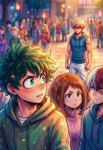 College BKDK scenes no context #bakudeku💚🧡 #dekubaku #bkdk #dkbk #bakudeku