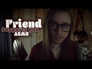 Awkward Friend Comforts You ASMR (Chilling Out Roleplay) | Grief & Loss Support