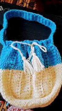 ♥️wow! cute beautiful croshet potli bag design #shortsfeed #shorts #tranding #viral #reels ♥️