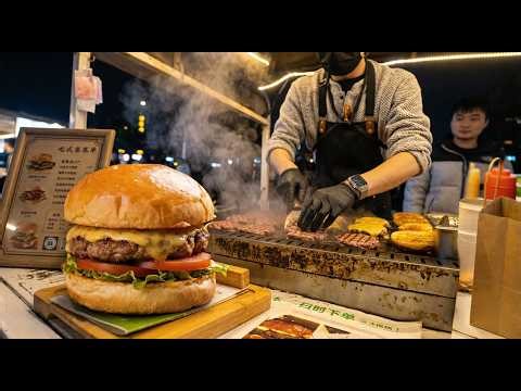 🔴 LIVE : Burger Man 中華料理 중국 길거리 음식! #chinesestreetfood #chinesecuisine 20260329
