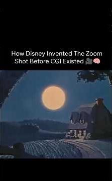 Disney cracked the illusion of depth in moving images, before digital zoom or CGI ever existed