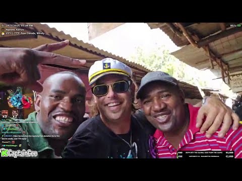 Largest Slum KIBERA | Hot Chocolate Factory | Nairobi, Kenya 🇰🇪 | AFRICA(Nov 28)[1/1 IRL] CaptainGee