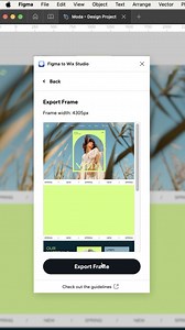 Figma to Wix Studio plugin FTW 🥇 Type FIGMA on the link in bio to learn more. | Wix Studio