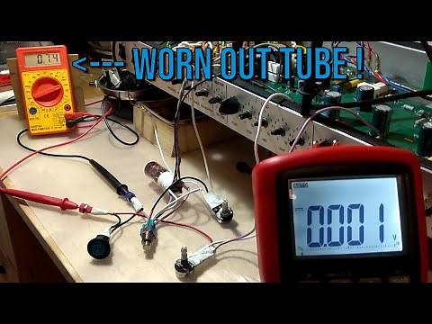 Episode 1: Check your 12AX7 (ECC83) tubes without expensive equipment (using Peavey 6505)
