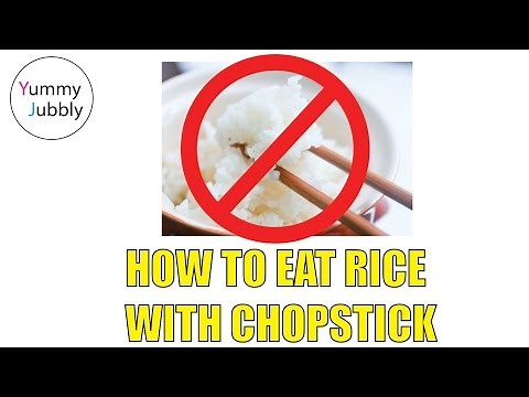 How To Eat Rice With Chopstick The Right Way