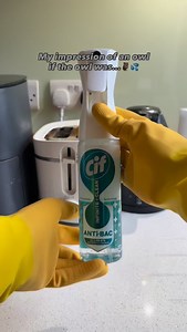 Whoo else thinks Cif Anti-Bac makes the perfect owl? 🦉 #owllimpression #asmr #cifantibac #trend #owl | Cif
