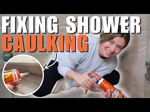 How to Remove and Re-Caulk a Shower