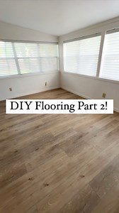 Part 2 of DIY flooring! This is our new favorite LVP flooring from @happyfeet_international! #diy #happyfeet #flooring #doityourself #remodel #sunroom #demo #redo #oklahoma #lvp #floors | Nik and Liv DIY
