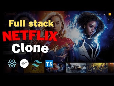 Build & Deploy Full Stack Netflix Clone in Next JS, Next-Auth, TypeScript, React, Tailwind, MongoDB