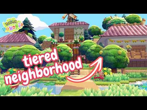 Tiered Cottagecore Neighborhood in POKOPIA!