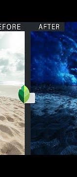 How to Edit Galactic photo Landscape with Snapseed | Make a Night Sky in Snapssed