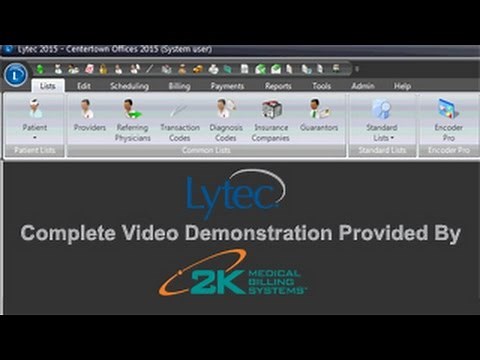 Complete Lytec 2015 Demonstration